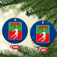 Iran Soccer Lover Ceramic Ornament Proud Persian Roots Gift
