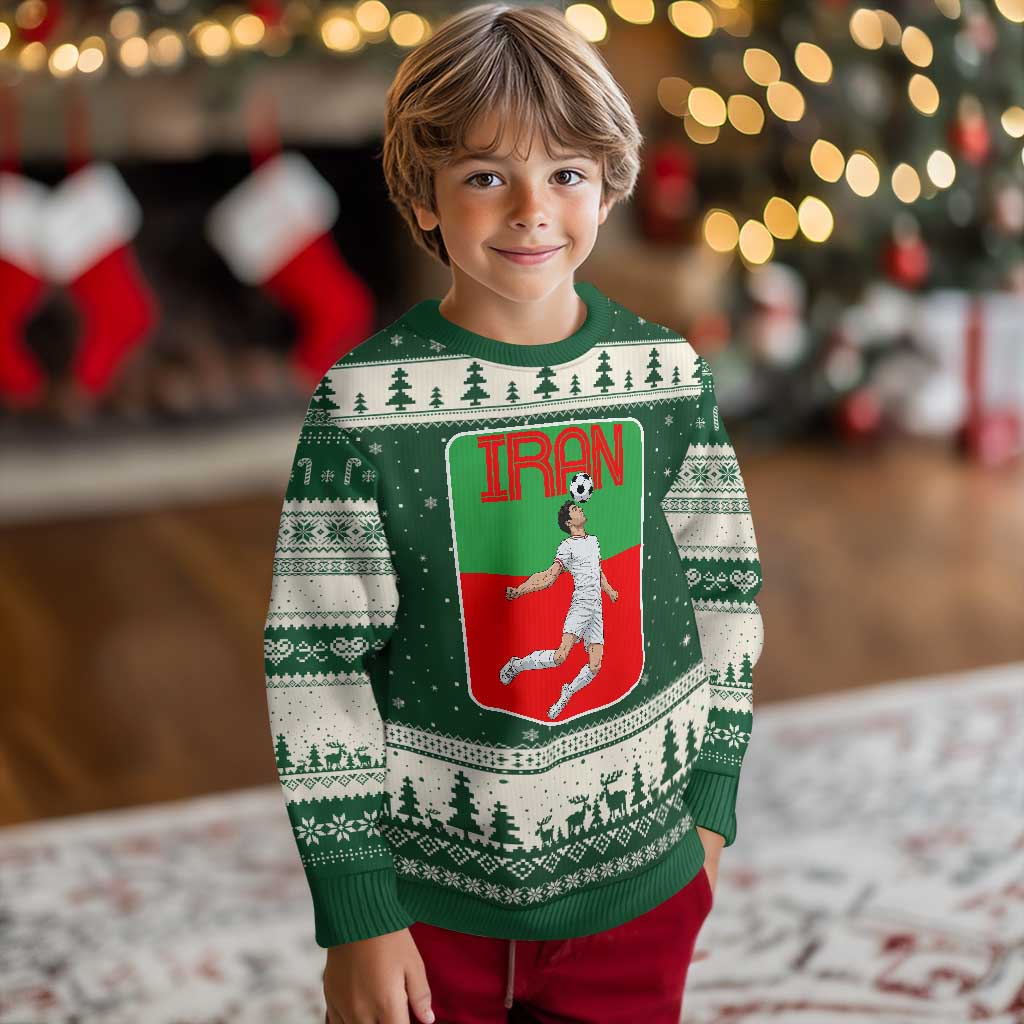 Iran Soccer Lover Ugly Christmas Sweater Proud Persian Roots Gift