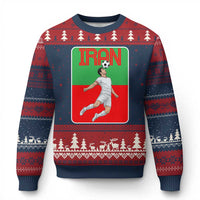 Iran Soccer Lover Ugly Christmas Sweater Proud Persian Roots Gift