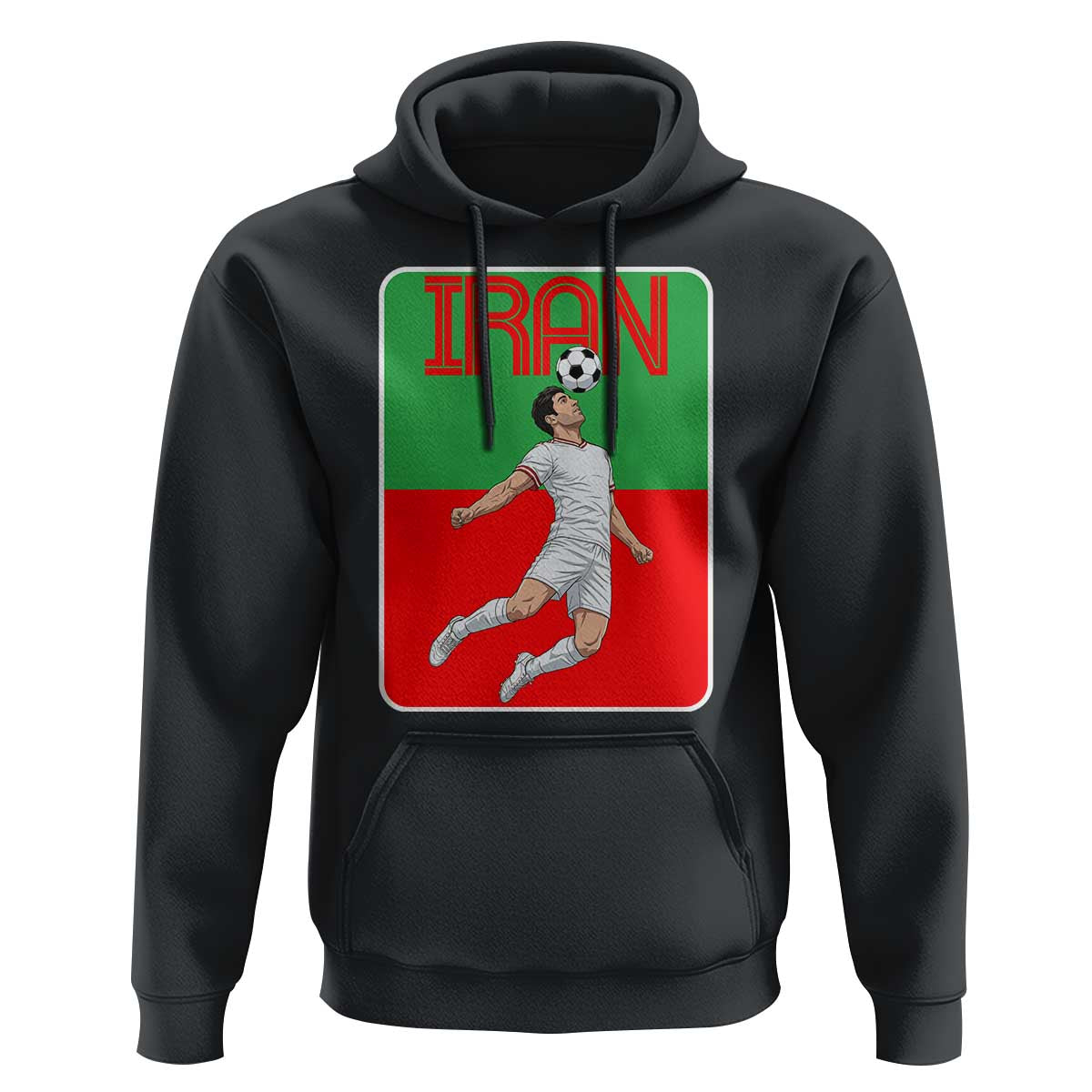 Iran Soccer Lover Hoodie Proud Persian Roots Gift
