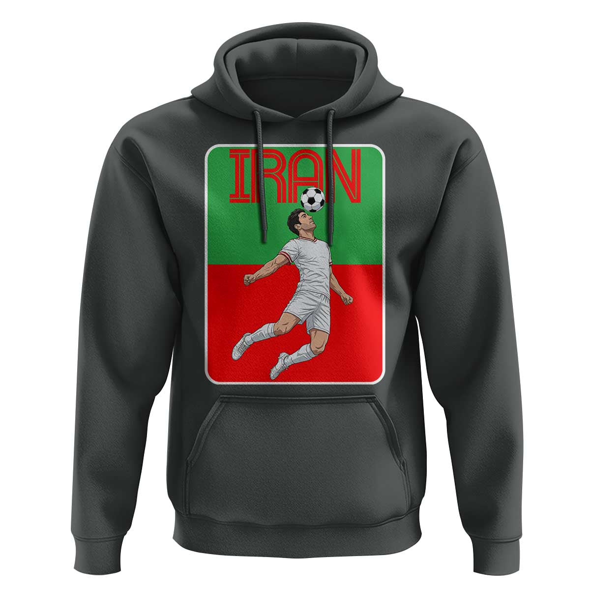 Iran Soccer Lover Hoodie Proud Persian Roots Gift