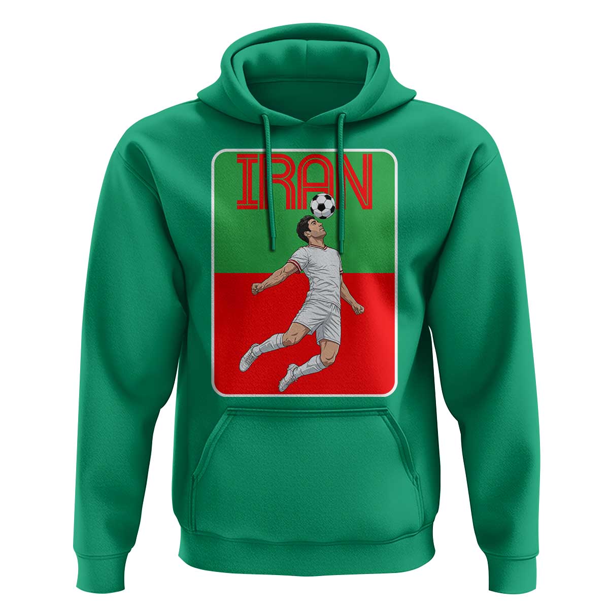 Iran Soccer Lover Hoodie Proud Persian Roots Gift