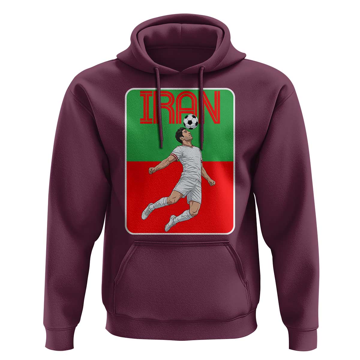 Iran Soccer Lover Hoodie Proud Persian Roots Gift
