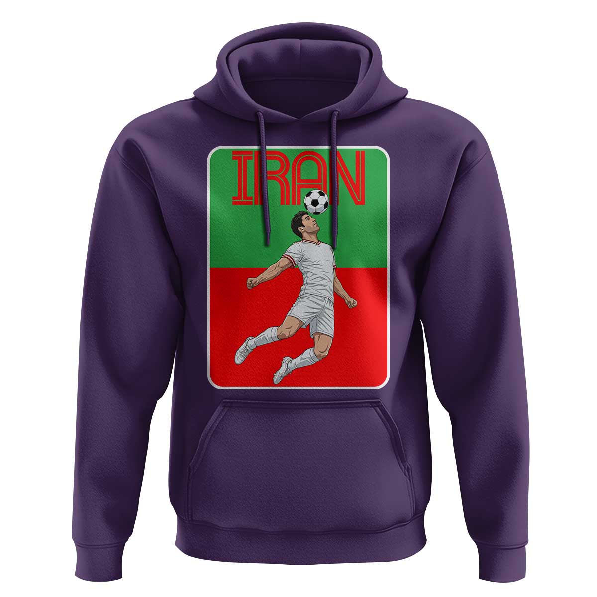 Iran Soccer Lover Hoodie Proud Persian Roots Gift