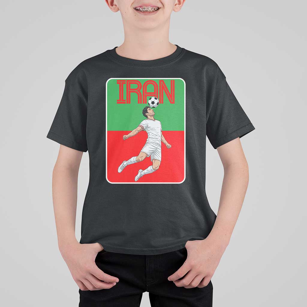 Iran Soccer Lover T Shirt For Kid Proud Persian Roots Gift