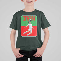 Iran Soccer Lover T Shirt For Kid Proud Persian Roots Gift