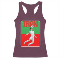 Iran Soccer Lover Racerback Tank Top Proud Persian Roots Gift