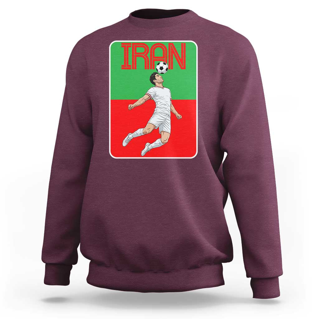 Iran Soccer Lover Sweatshirt Proud Persian Roots Gift