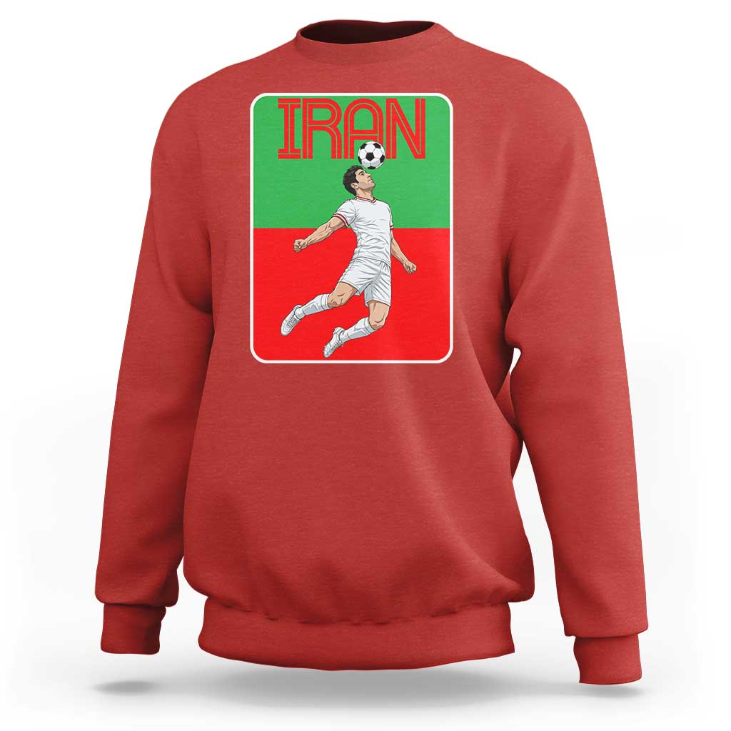 Iran Soccer Lover Sweatshirt Proud Persian Roots Gift