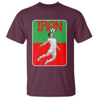 Iran Soccer Lover T Shirt Proud Persian Roots Gift