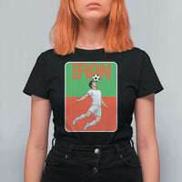 Iran Soccer Lover T Shirt For Women Proud Persian Roots Gift
