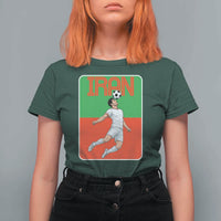 Iran Soccer Lover T Shirt For Women Proud Persian Roots Gift