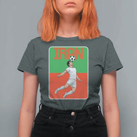 Iran Soccer Lover T Shirt For Women Proud Persian Roots Gift