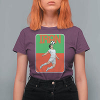 Iran Soccer Lover T Shirt For Women Proud Persian Roots Gift
