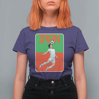 Iran Soccer Lover T Shirt For Women Proud Persian Roots Gift