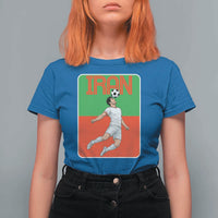 Iran Soccer Lover T Shirt For Women Proud Persian Roots Gift