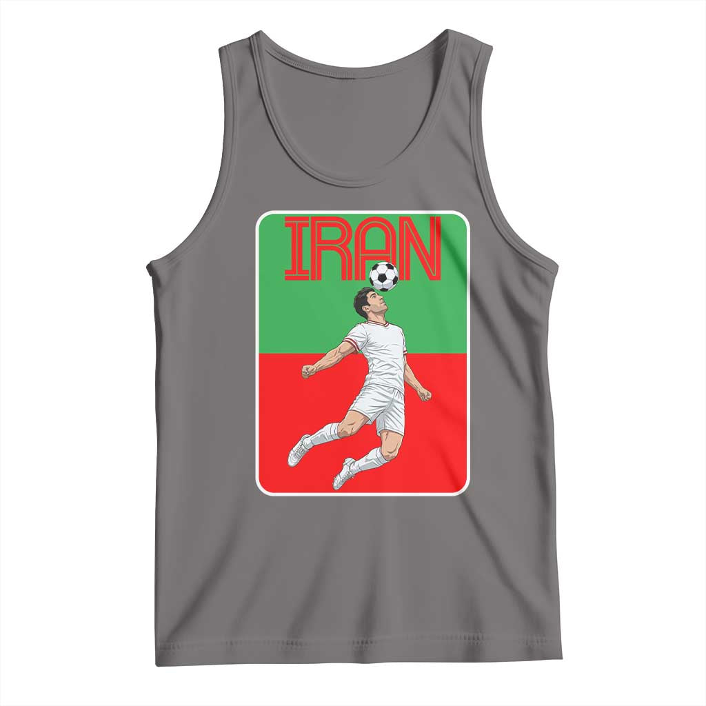 Iran Soccer Lover Tank Top Proud Persian Roots Gift