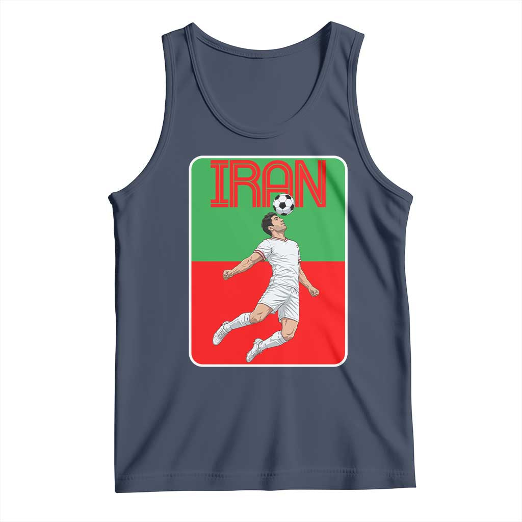 Iran Soccer Lover Tank Top Proud Persian Roots Gift