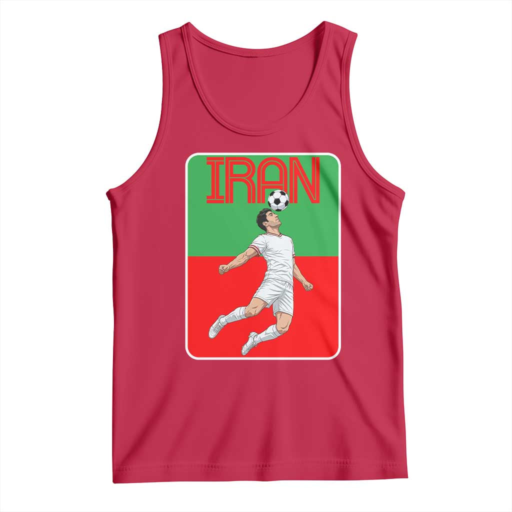 Iran Soccer Lover Tank Top Proud Persian Roots Gift