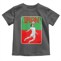 Iran Soccer Lover Toddler T Shirt Proud Persian Roots Gift