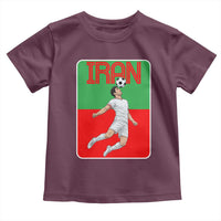 Iran Soccer Lover Toddler T Shirt Proud Persian Roots Gift
