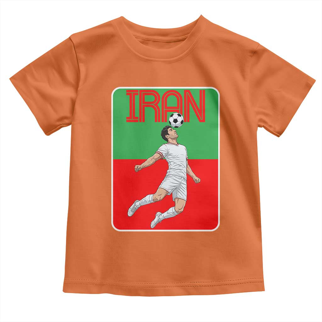 Iran Soccer Lover Toddler T Shirt Proud Persian Roots Gift