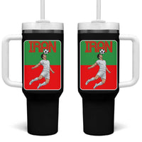 Iran Soccer Lover Tumbler With Handle Proud Persian Roots Gift