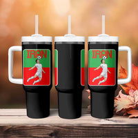 Iran Soccer Lover Tumbler With Handle Proud Persian Roots Gift