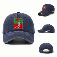 Iran Soccer Lover Washed Cotton Baseball Cap Proud Persian Roots Gift