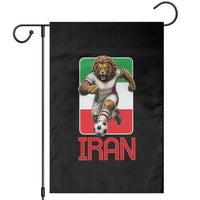Persian Lions Soccer Fan Garden Flag Proud Iranian Heritage Gift