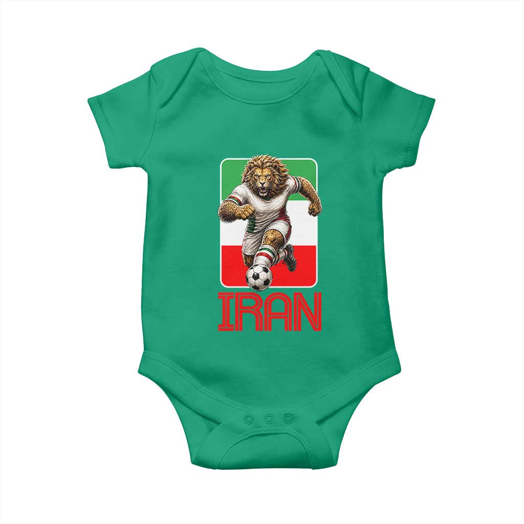 Persian Lions Soccer Fan Baby Onesie Proud Iranian Heritage Gift