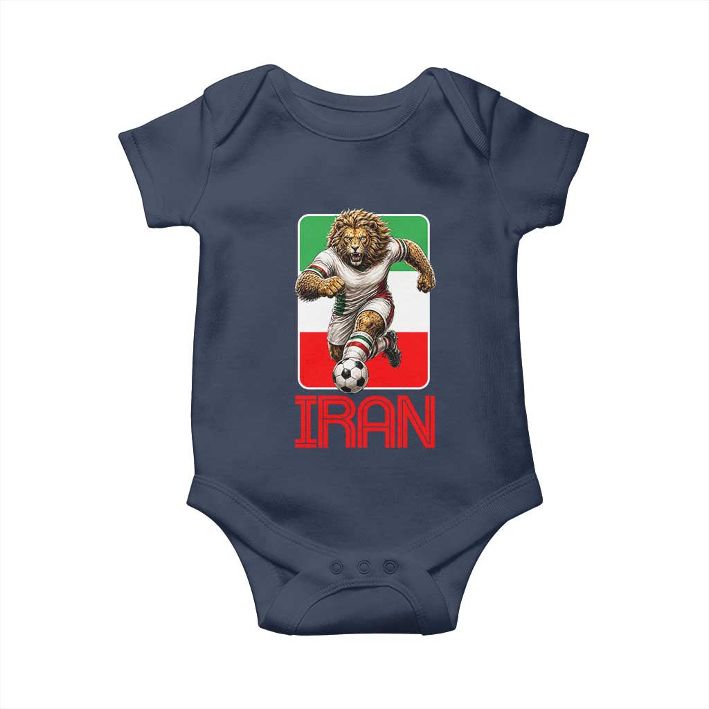 Persian Lions Soccer Fan Baby Onesie Proud Iranian Heritage Gift
