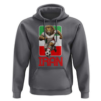 Persian Lions Soccer Fan Hoodie Proud Iranian Heritage Gift