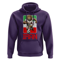 Persian Lions Soccer Fan Hoodie Proud Iranian Heritage Gift
