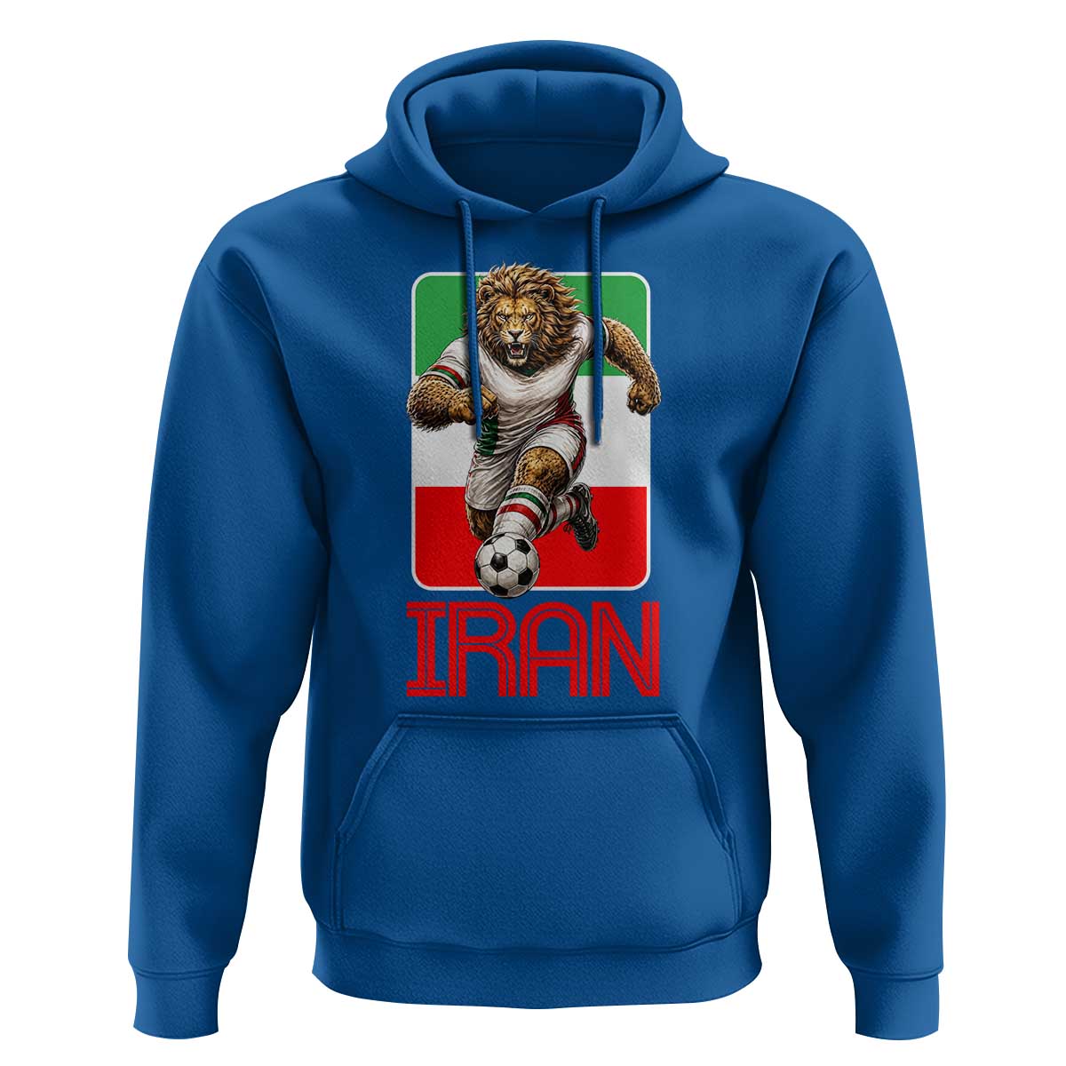 Persian Lions Soccer Fan Hoodie Proud Iranian Heritage Gift