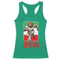 Persian Lions Soccer Fan Racerback Tank Top Proud Iranian Heritage Gift