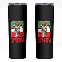 Persian Lions Soccer Fan Skinny Tumbler Proud Iranian Heritage Gift