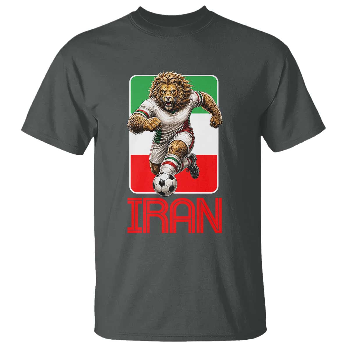 Persian Lions Soccer Fan T Shirt Proud Iranian Heritage Gift