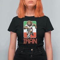 Persian Lions Soccer Fan T Shirt For Women Proud Iranian Heritage Gift