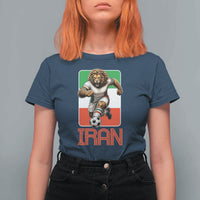 Persian Lions Soccer Fan T Shirt For Women Proud Iranian Heritage Gift
