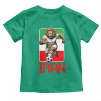 Persian Lions Soccer Fan Toddler T Shirt Proud Iranian Heritage Gift