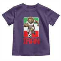 Persian Lions Soccer Fan Toddler T Shirt Proud Iranian Heritage Gift