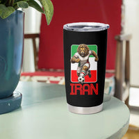 Persian Lions Soccer Fan Tumbler Cup Proud Iranian Heritage Gift