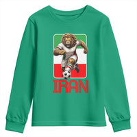 Persian Lions Soccer Fan Youth Sweatshirt Proud Iranian Heritage Gift
