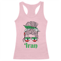 Persian Girl Power Soccer Fan Racerback Tank Top Team Iran Heritage Gift