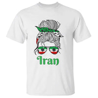 Persian Girl Power Soccer Fan T Shirt Team Iran Heritage Gift