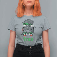 Persian Girl Power Soccer Fan T Shirt For Women Team Iran Heritage Gift