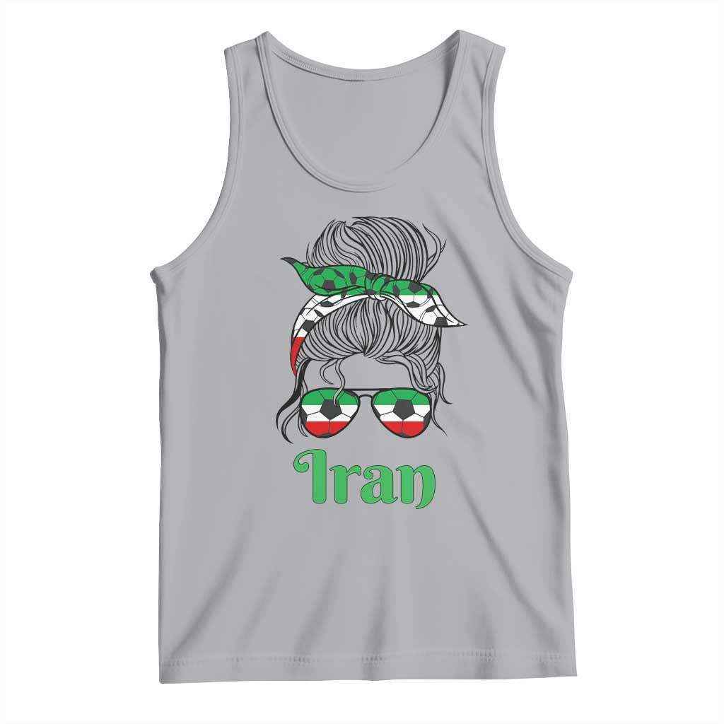 Persian Girl Power Soccer Fan Tank Top Team Iran Heritage Gift