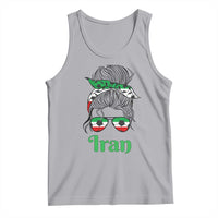 Persian Girl Power Soccer Fan Tank Top Team Iran Heritage Gift