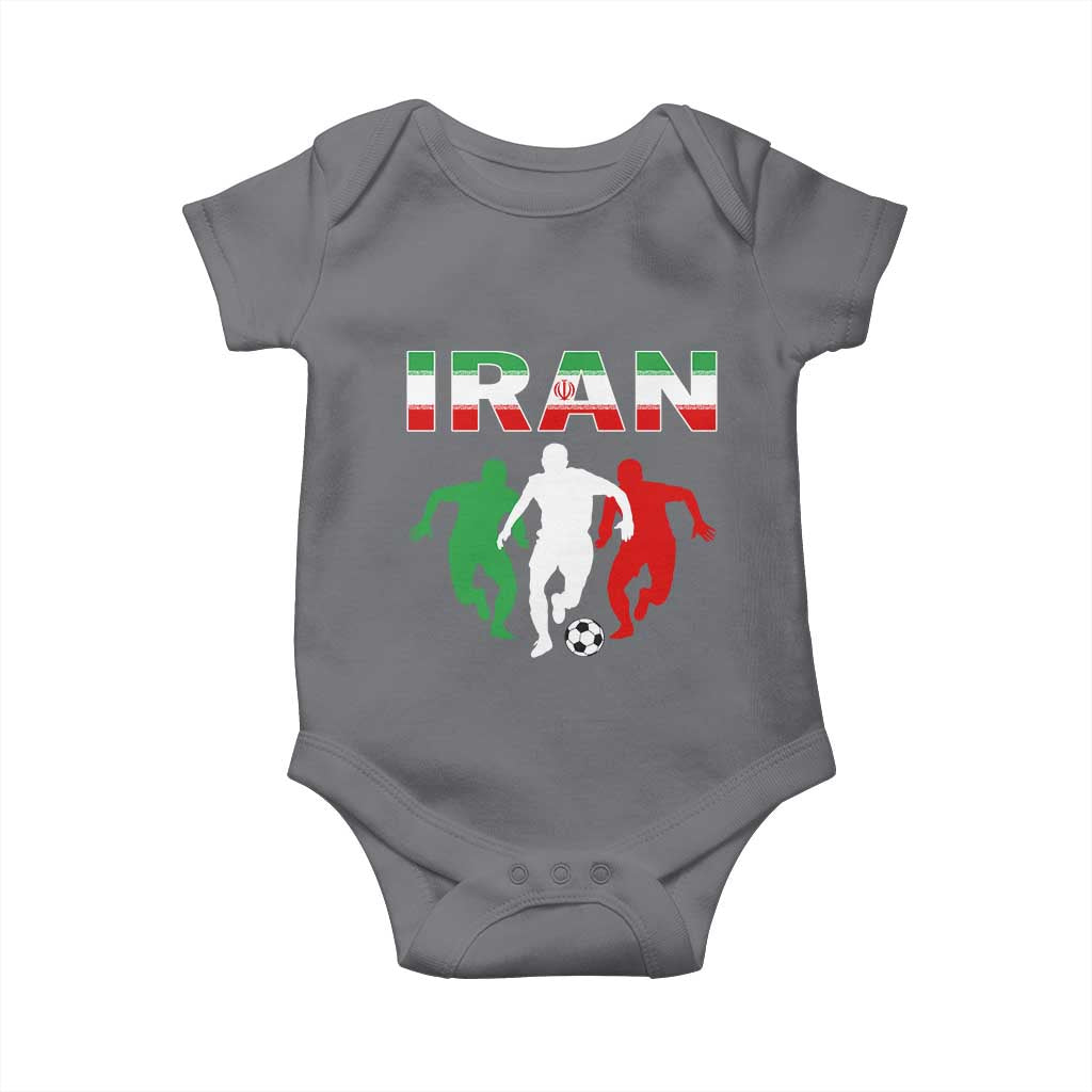 Supporting Iran Soccer Fan Baby Onesie Proud Persian Heritage Gift